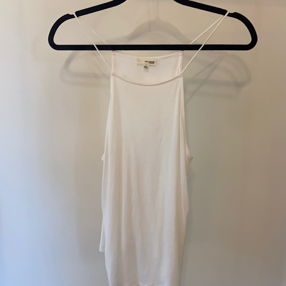Aritzia Wilfred free halter tank top